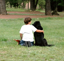 Boy & Dog